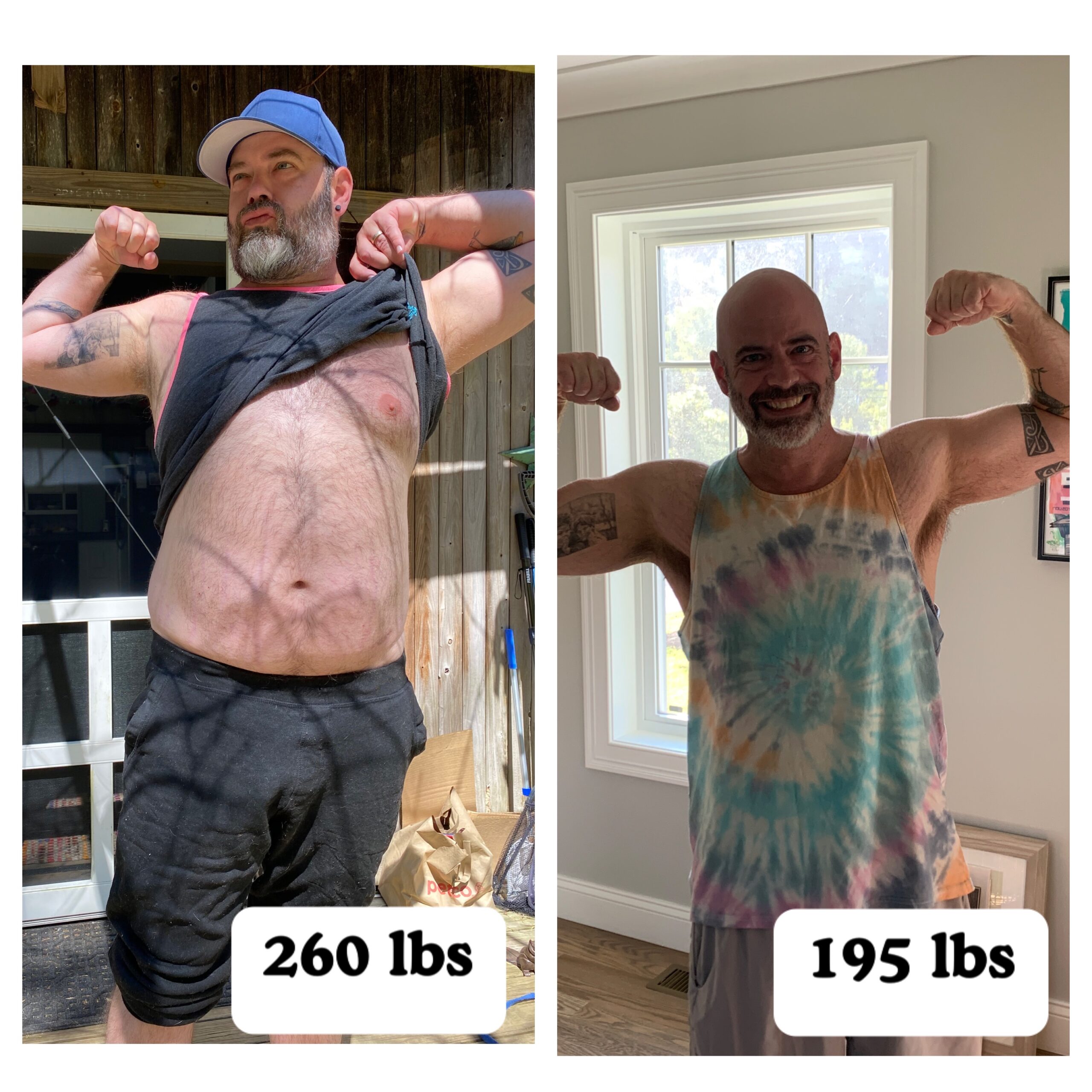 65 lb transformation